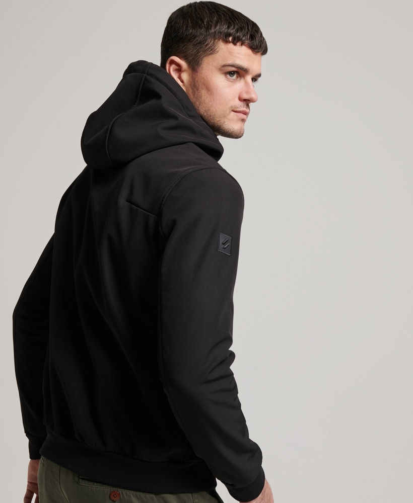 Buy Black Colour Blocked Sports Jacket Hoodie For Men - Jeffa – JEFFA