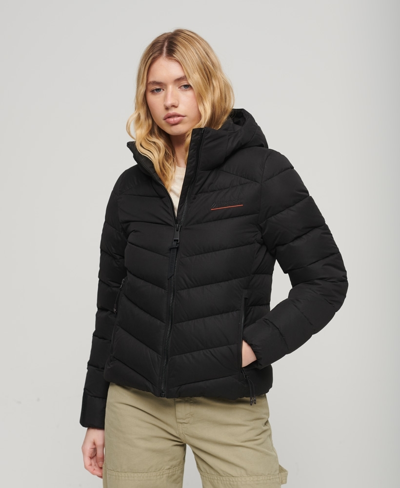 Buy U.S. Polo Assn. Women Gathered Solid Hooded Crop Jacket - NNNOW.com-atpcosmetics.com.vn