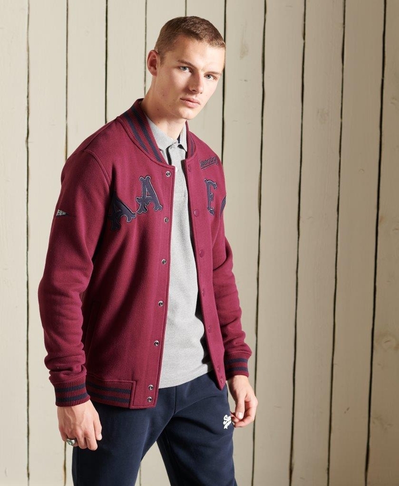 Jersey bomber hotsell jacket mens