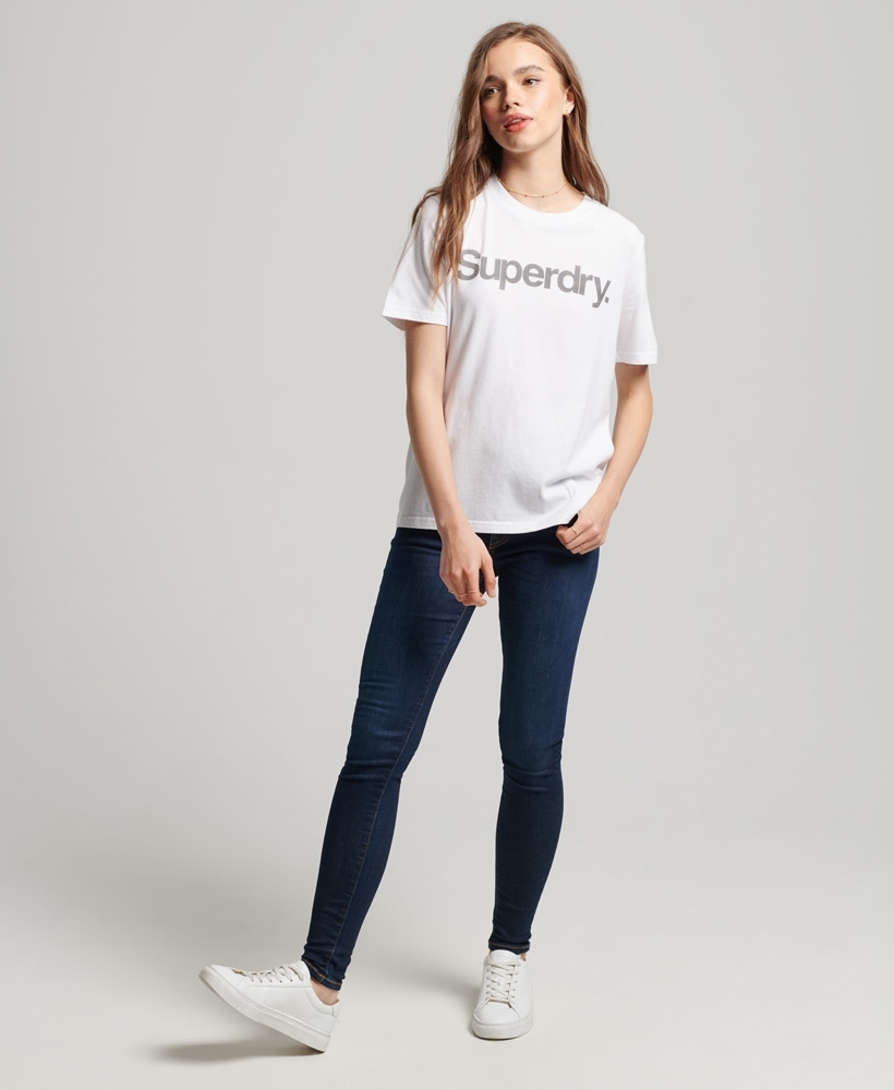 Pepe Jeans Women Casual Wear Off White T-Shirt | Off White | 107419