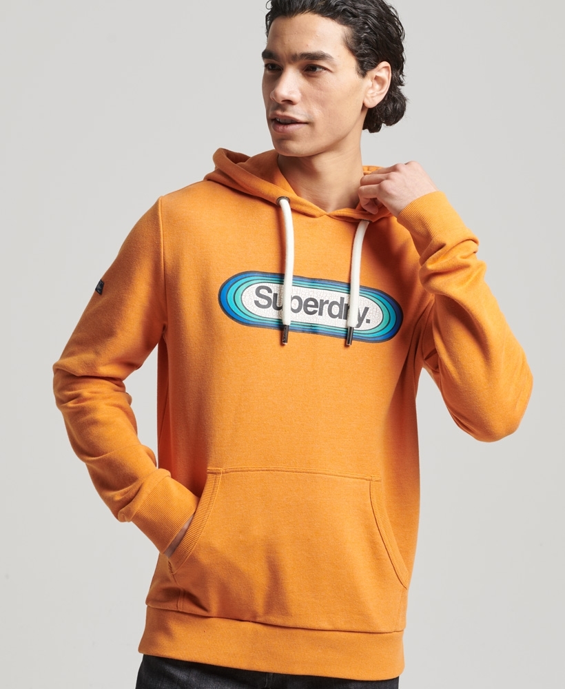 Orange store aesthetic hoodie