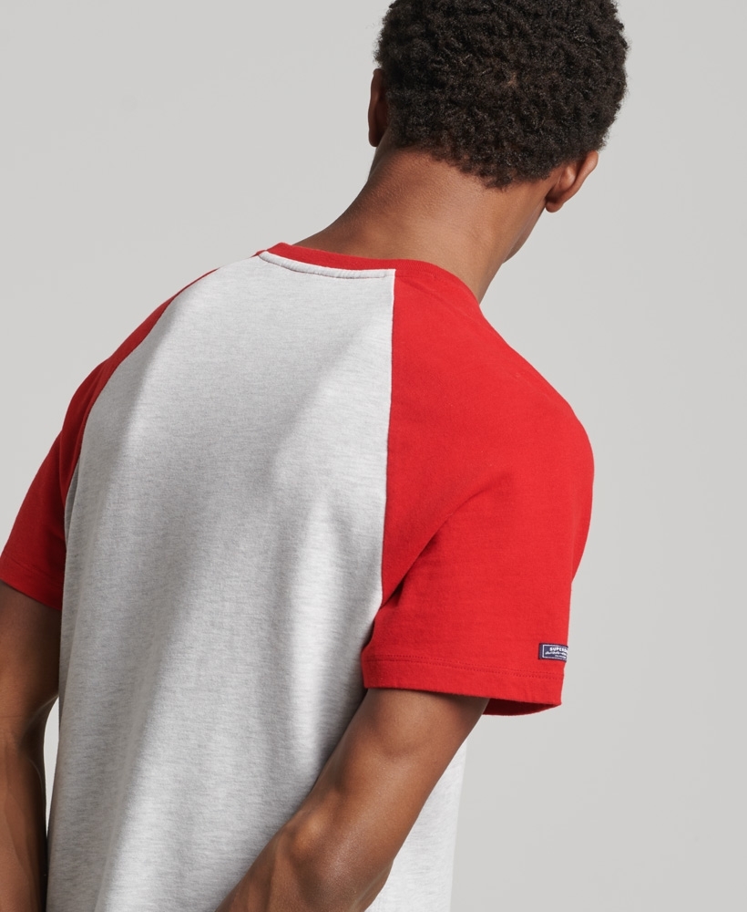Nike Women's Sportswear Essential Americana T-Shirt in Red, Size: Medium