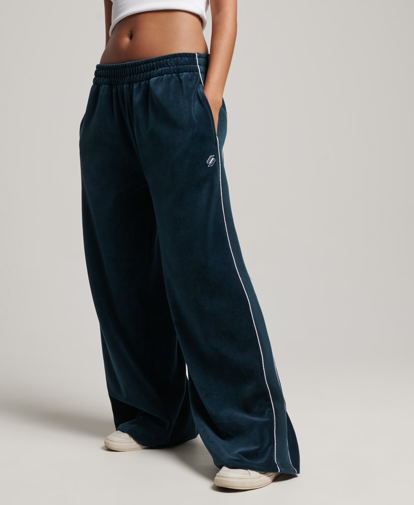 Buy Lipsy Super Soft Cuffed Velour Joggers from the Laura Ashley