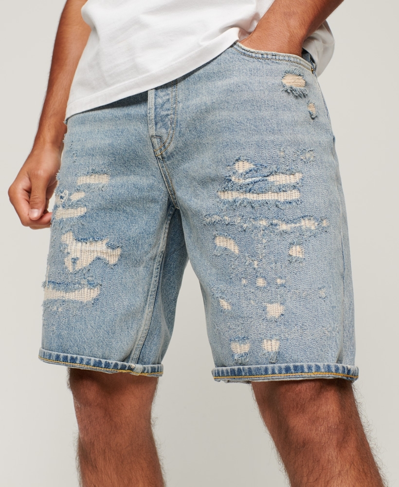 Share more than 106 mens destroyed denim shorts latest