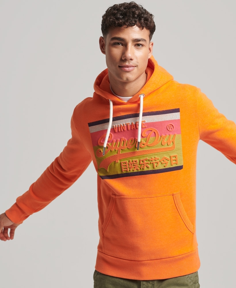 Orange 2025 pullover hoodie