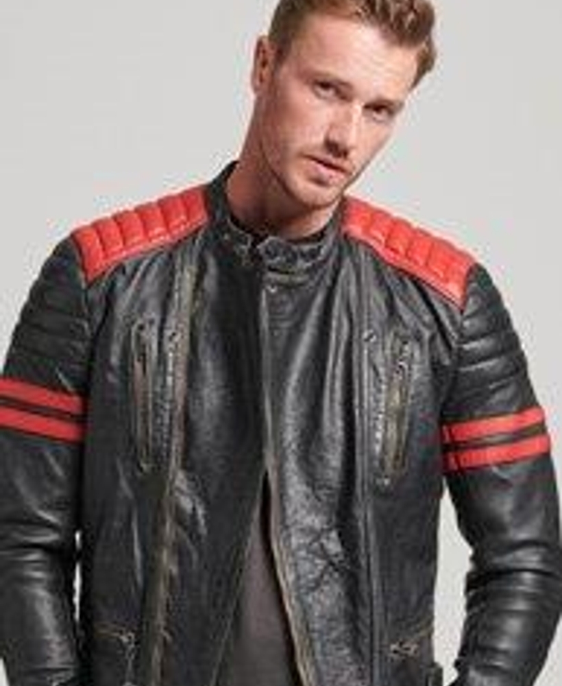 Handmade Mens Cafe Racer Brown Retro Style Motorcycle Biker Genuine Jacket  | Brown leather jacket men, Distressed leather jacket, Leather jacket