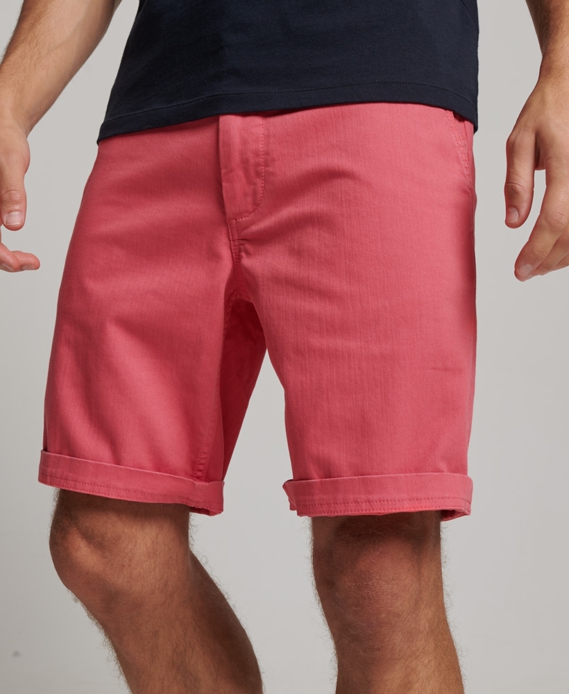 Mens pink store chino shorts