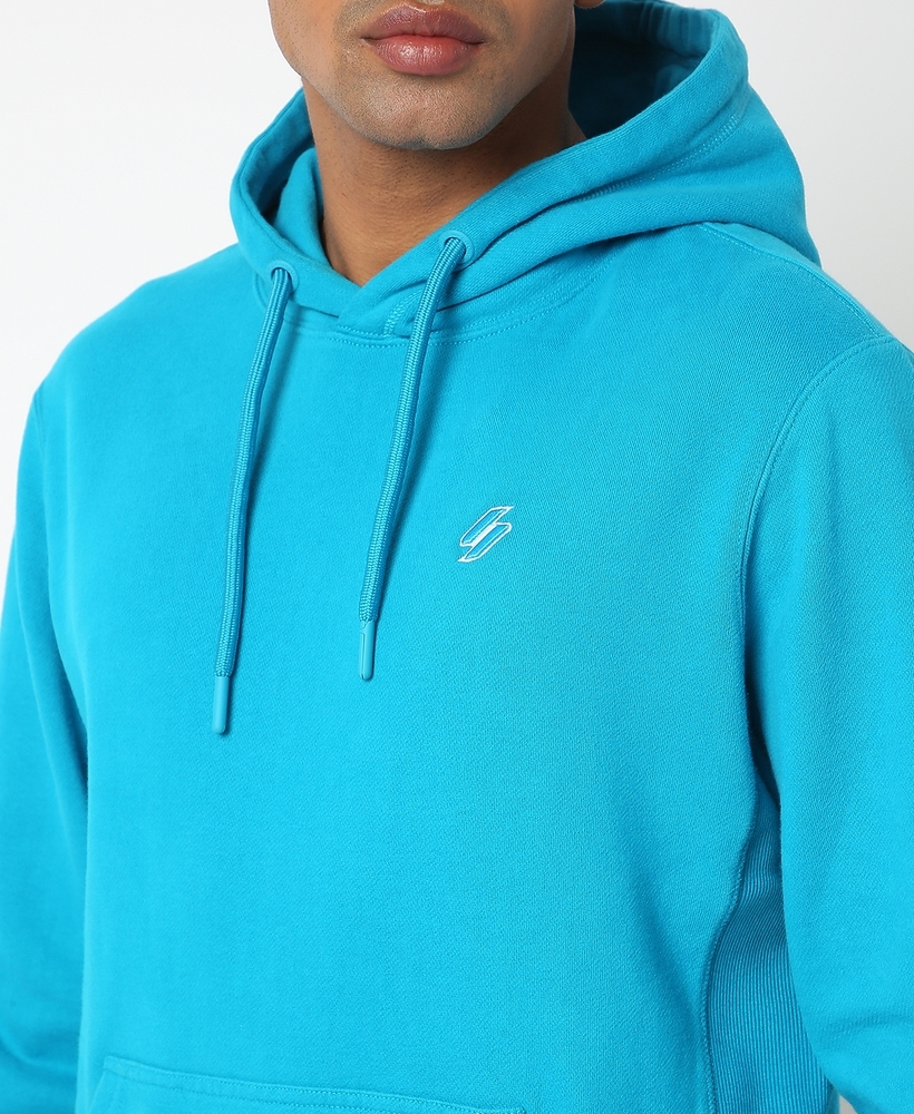 CODE SL ESSENTIAL MEN'S BLUE HOODIE