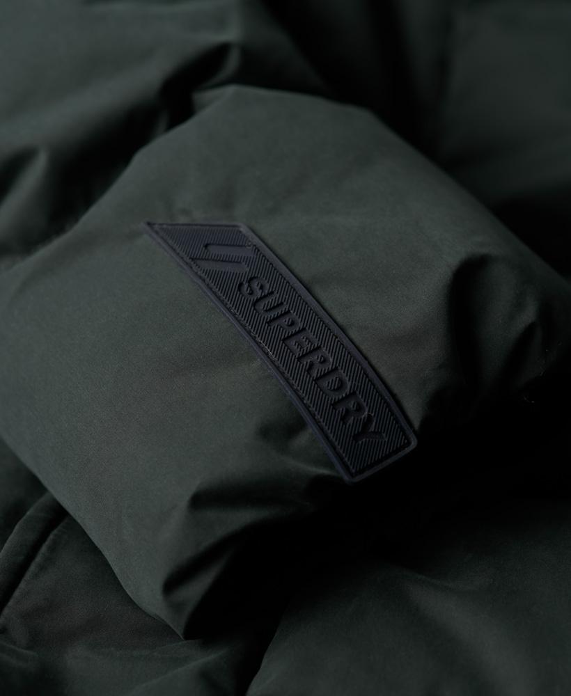 Superdry Mens Everest Bomber Jacket Army Khaki Green Quilted Coat | eBay