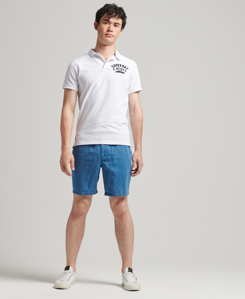 Superdry white clearance polo