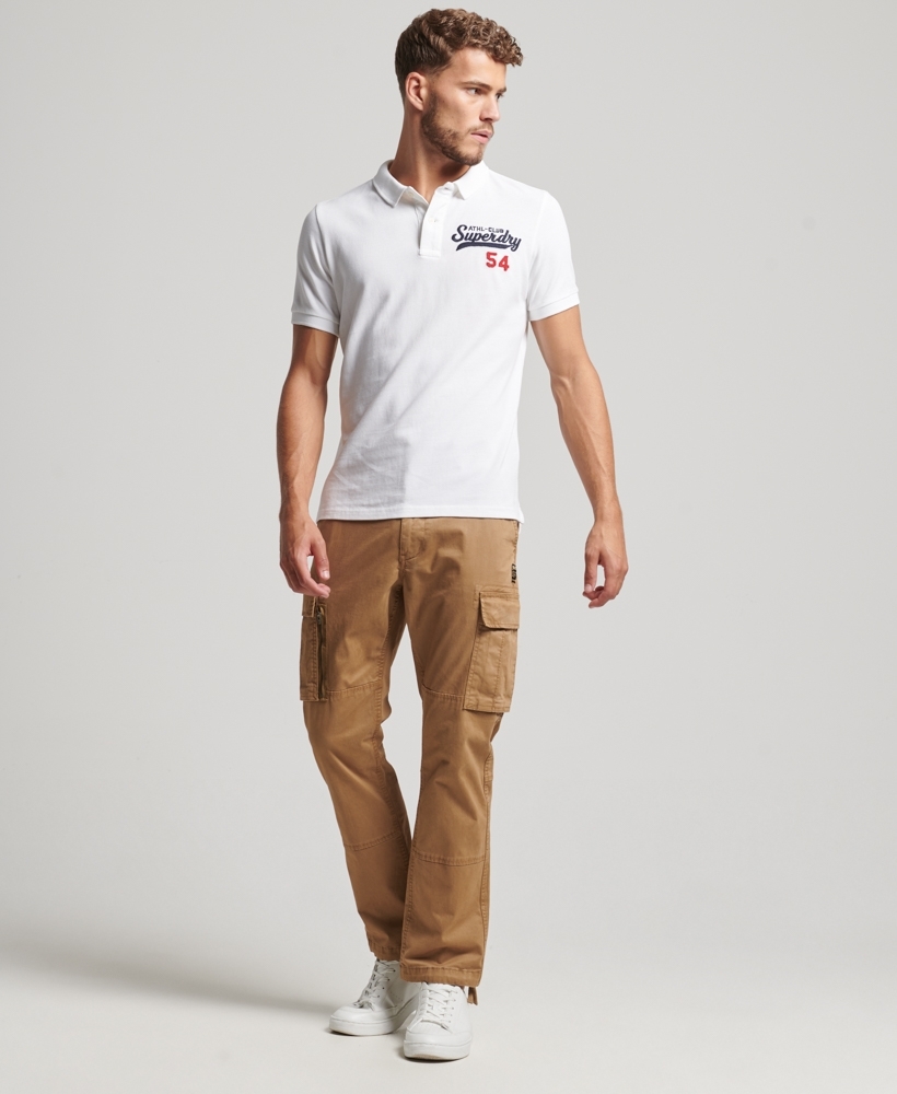 Superdry white clearance polo