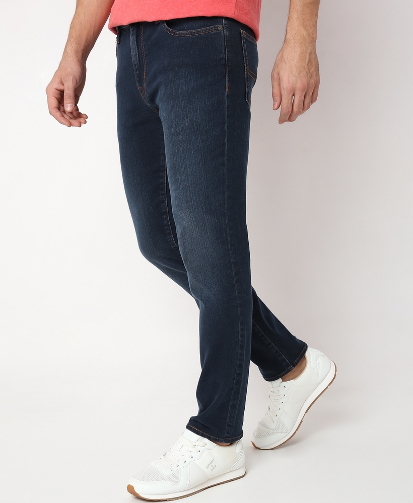 Mica Super High Rise Dark Wash Skinny Jeans With Double Waistband |  Freckled Poppy Boutique