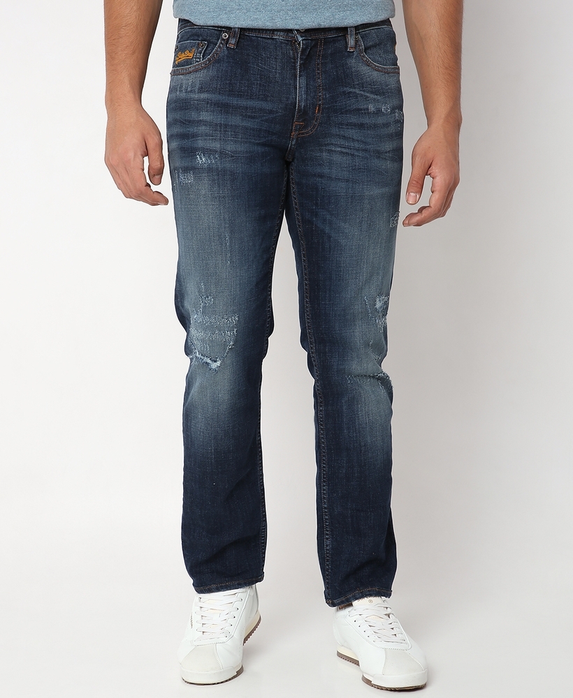 Buy DigerLa Men's Slim Fit Distressed Denim Jogger Pants Ripped Jeans  Online at desertcartINDIA