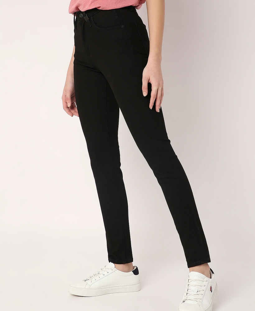 Buy Marks & Spencer Women Grey Slim Fit Solid Formal Trousers - Trousers  for Women 8790831 | Myntra