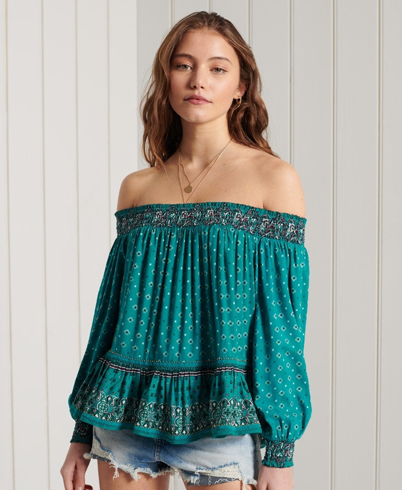 AMEERA OFF SHOULDER TOP