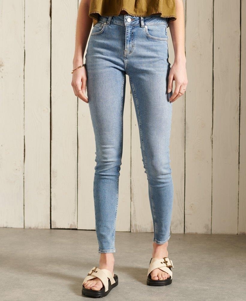 Mid Rise Super Skinny Jeans