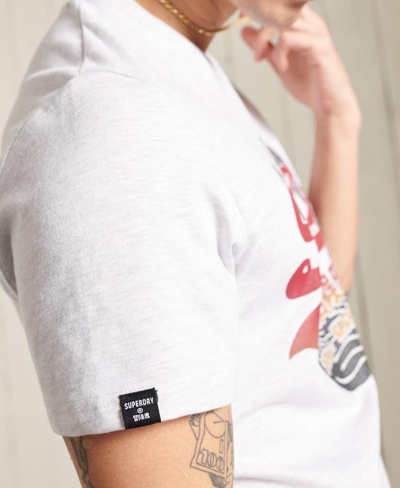 Superdry VL ITAGO Tee T-Shirt, Nero delavé, M Donna