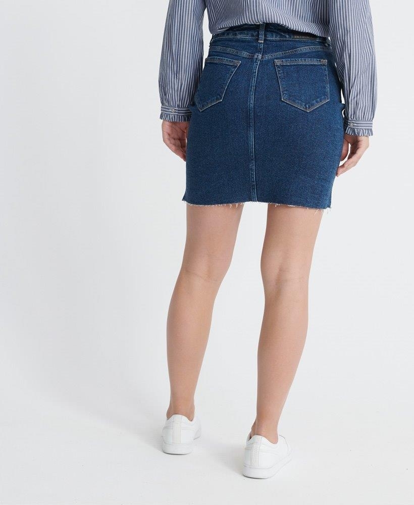 DENIM MINI SKIRT