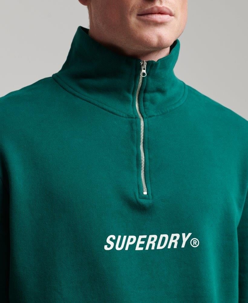 Superdry discount quarter zip