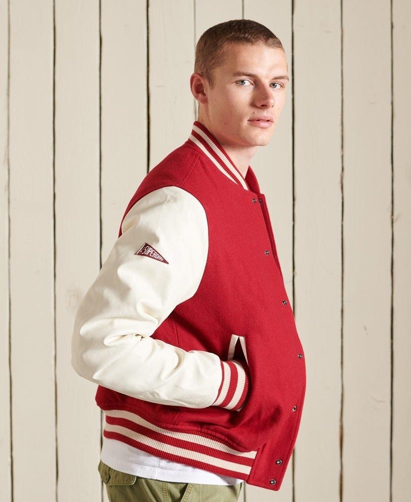 College baseball store jacket