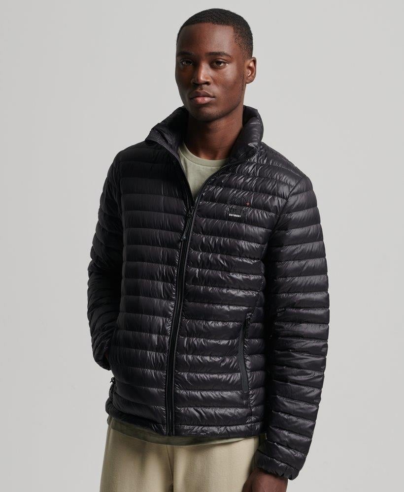 Superdry core cheap down jacket black