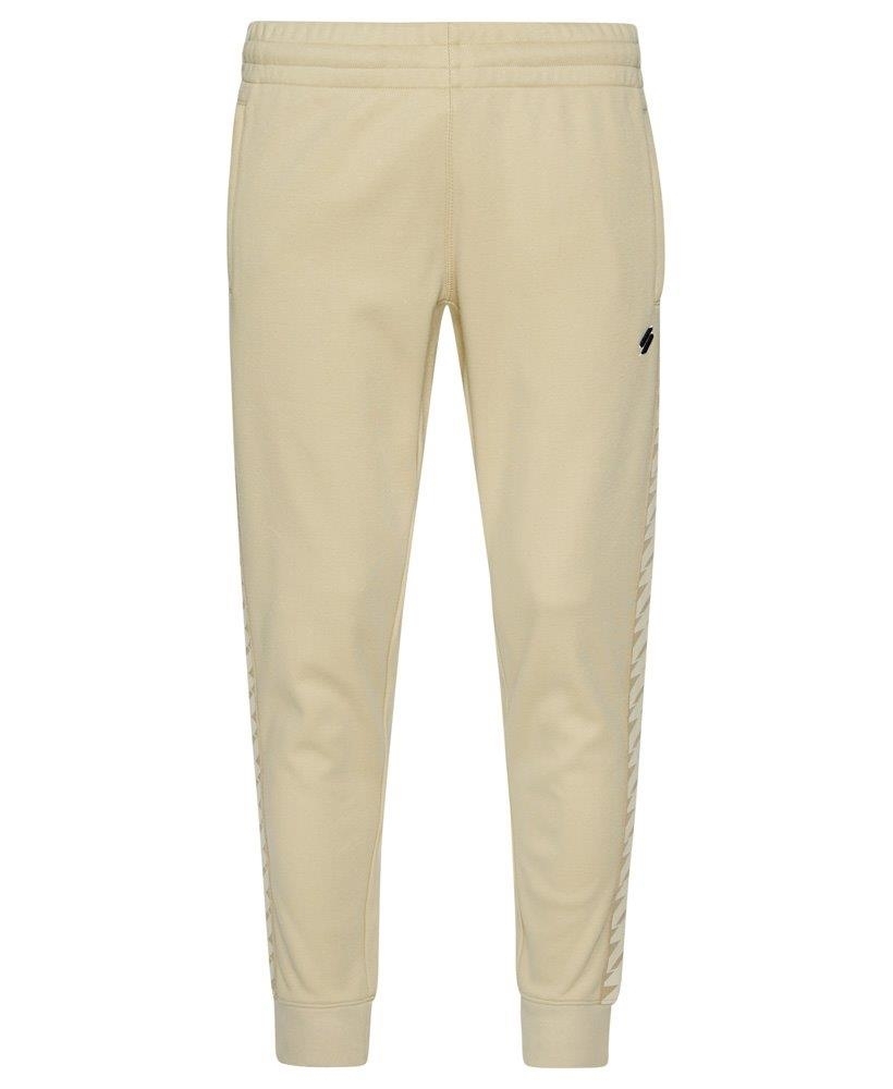 LACOSTE Belted printed shell track pants