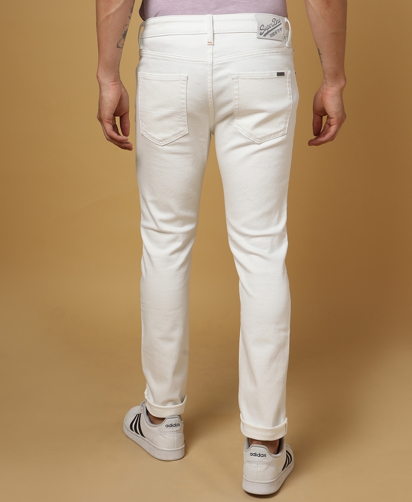Mens White Jeans - Jeans