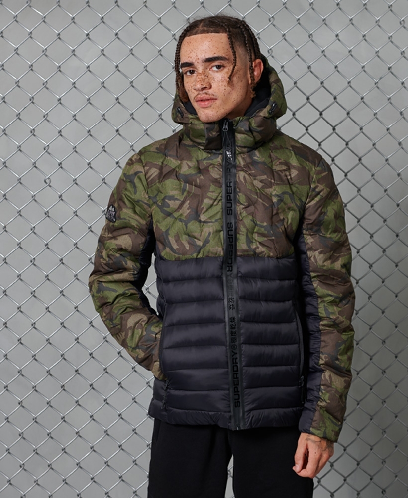 Superdry camo puffer on sale jacket