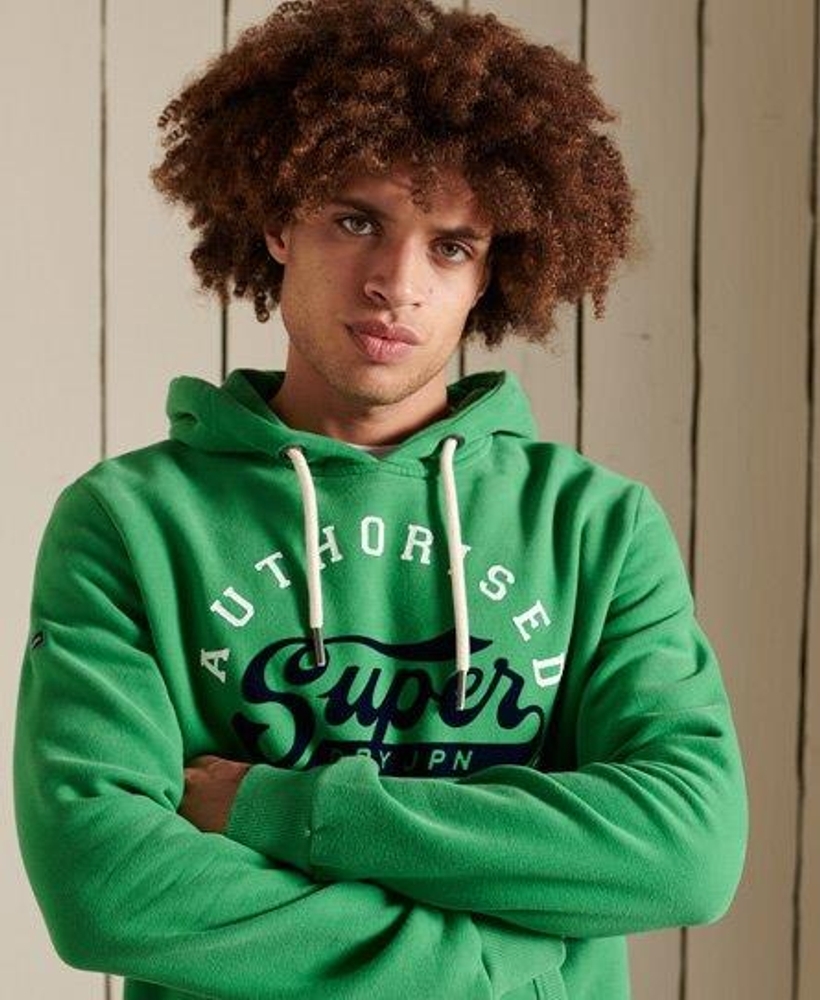 Green hotsell superdry hoodie