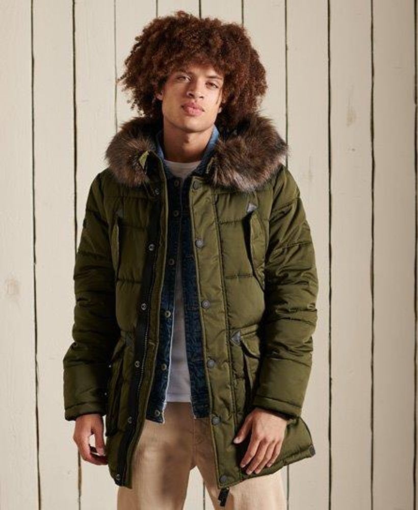 Superdry clearance chinook khaki