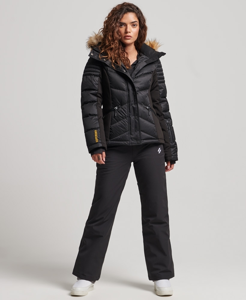 Women's Black Puffer Jacket North Face Inspired – Styledup.co.uk