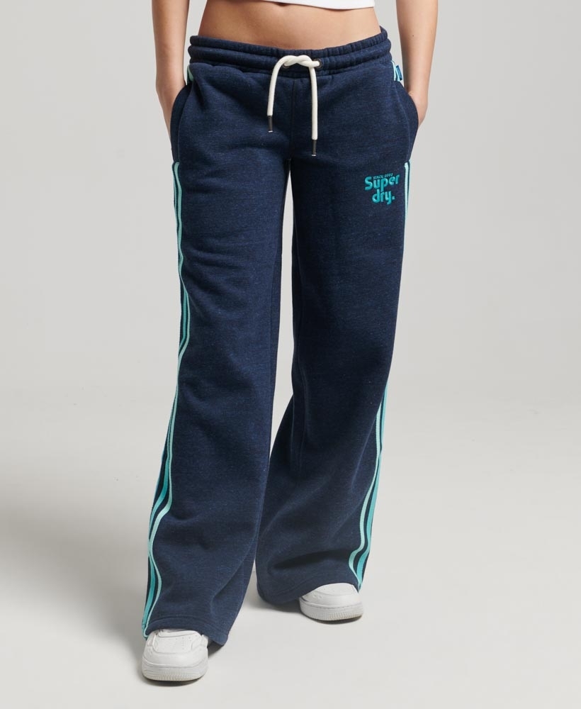 Buy Men's Blue Striped Drawstring Track Pants Online at Bewakoof