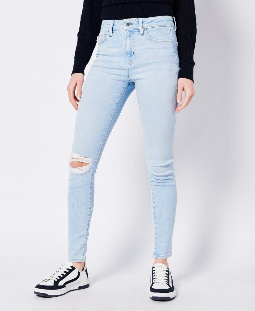 Buy MISS CHASE High Rise Denim Skinny Fit Women's Jeans | Shoppers Stop