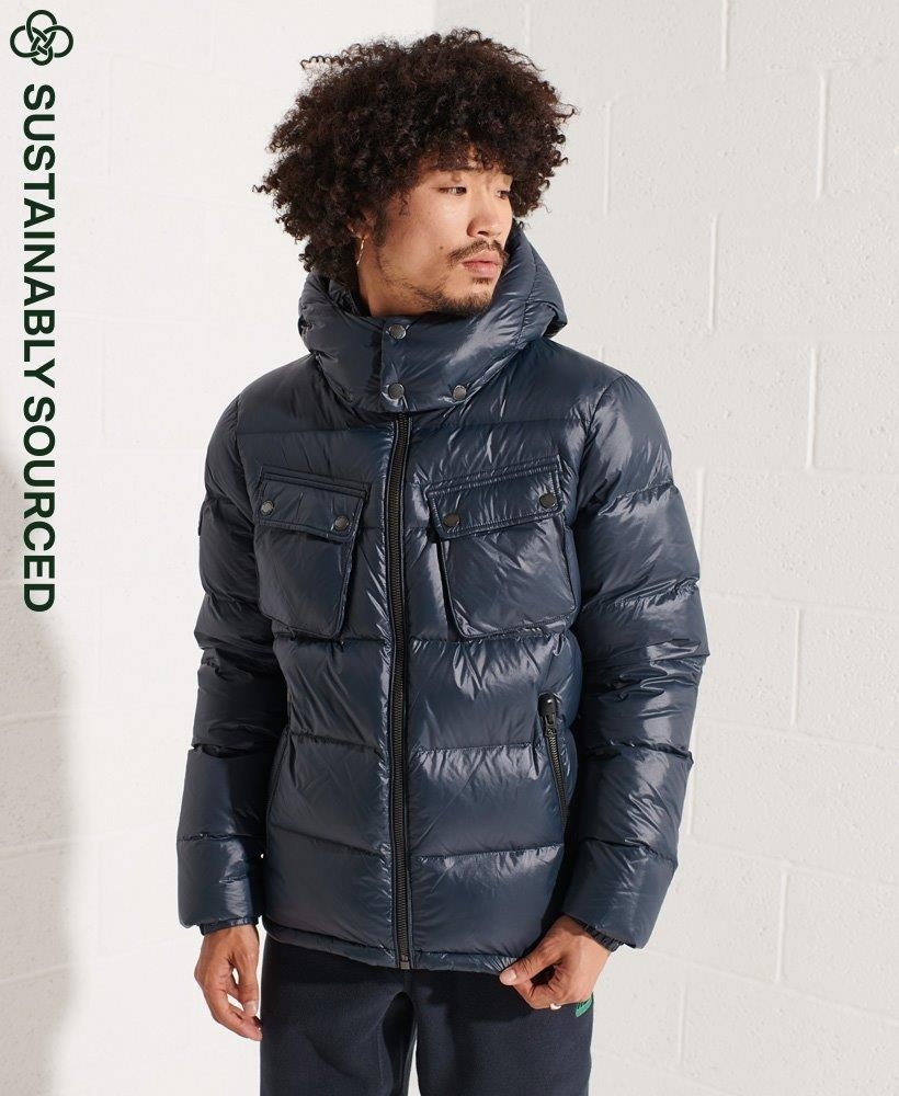 MOUNTAIN HOODED DOWN JACKET