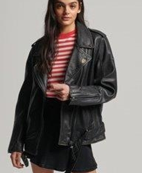 Superdry kiki leather on sale jacket