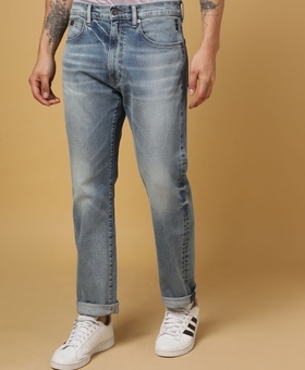 Denim Faded Superdry Branded Jeans For Mens, Waist Size: 28 to 34 at Rs  390/piece in Indore