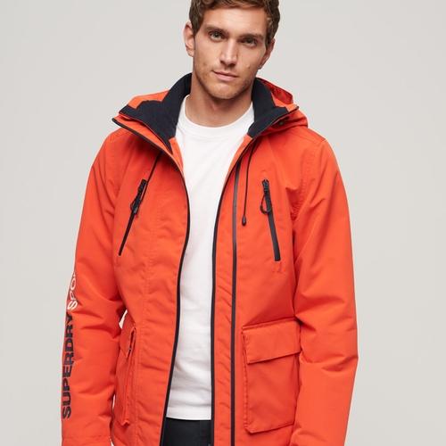 Buy Superdry Men Orange & Navy Dyed Puffer Hooded Jacket - Jackets for Men  8633117 | Myntra