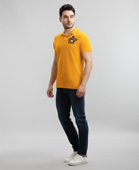 BOSTON SUPERSTATE MEN'S YELLOW POLO