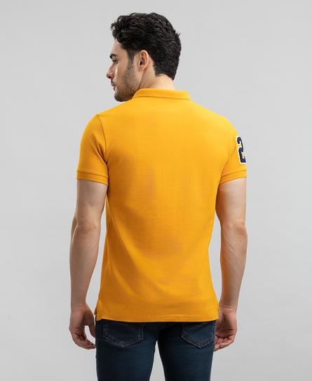 BOSTON SUPERSTATE MEN'S YELLOW POLO