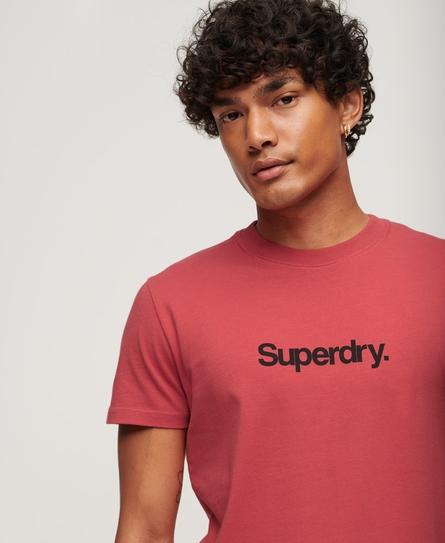 CORE LOGO CLASSIC MEN'S RED T-SHIRT