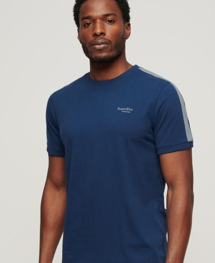 ESSENTIAL LOGO RETRO ST MEN'S BLUE T-SHIRT