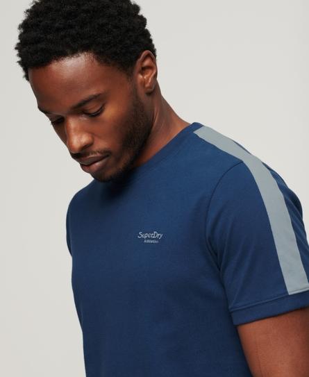 ESSENTIAL LOGO RETRO ST MEN'S BLUE T-SHIRT