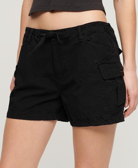 CARGO SHORT WOMEN'S BLACK CARGO SHORT