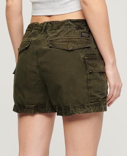 CARGO SHORT WOMEN'S GREEN CARGO SHORT