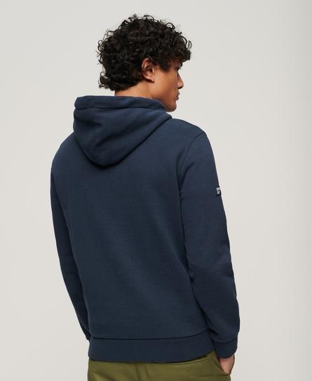 TRACK & FIELD ATH GRAPHIC MEN'S BLUE HOODIE