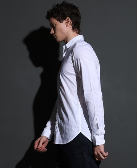 PREMIUM STRETCH L/S MEN'S WHITE SHIRT