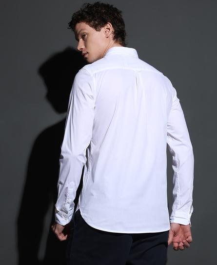 PREMIUM STRETCH L/S MEN'S WHITE SHIRT