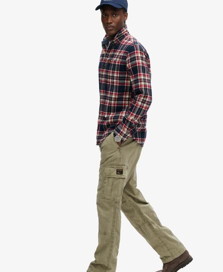 BAGGY MEN'S GREEN CARGO PANT