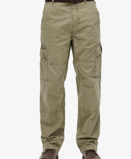 BAGGY MEN'S GREEN CARGO PANT