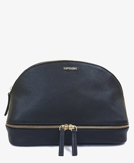 SUPERDRY LEATHER WOMEN'S WASHBAG